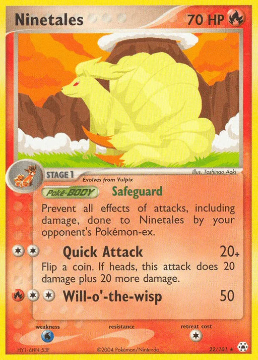 Ninetales (22/101) [EX: Hidden Legends] - for just $2.65! 