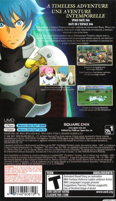 Star Ocean: First Departure – PlayStation Portable (PSP) - for just $16.99! 