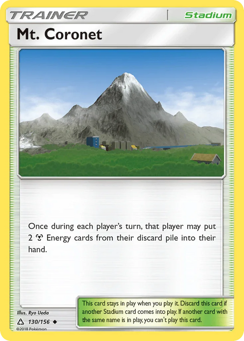 Mt. Coronet (130/156) [Sun & Moon: Ultra Prism] - for just $0.15! 