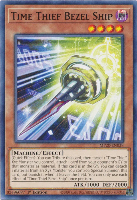 Time Thief Bezel Ship [MP20-EN038] Common - for just $0.10! 
