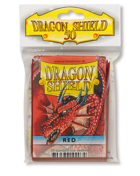 Dragon Shield: Standard 50ct Sleeves - Red (Classic) - Just $0! Shop now at Retro Gaming of Denver