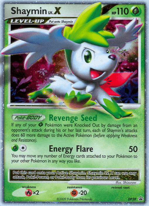 Shaymin LV.X (DP39) [Diamond & Pearl: Black Star Promos] - for just $12.60! 