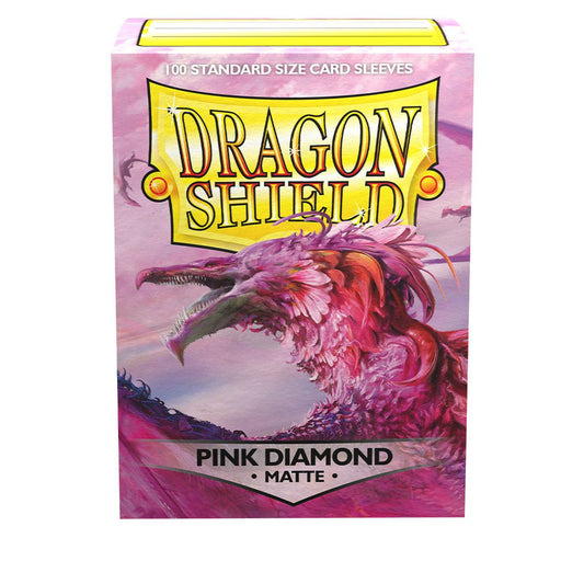 Dragon Shield: Standard 100ct Sleeves - Pink Diamond (Matte) - Just $8.95! Shop now at Retro Gaming of Denver