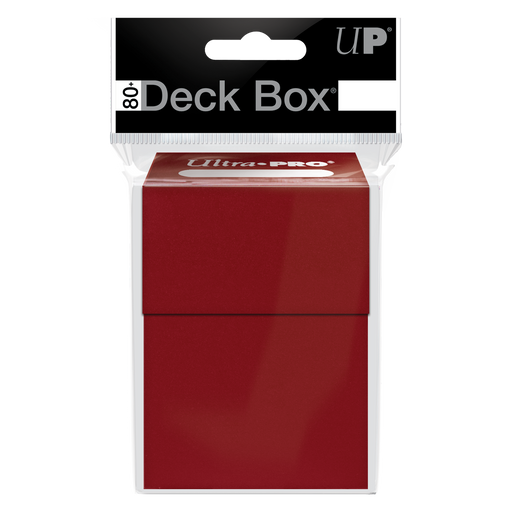 Ultra PRO: 80+ Deck Box - Red - Just $0! Shop now at Retro Gaming of Denver