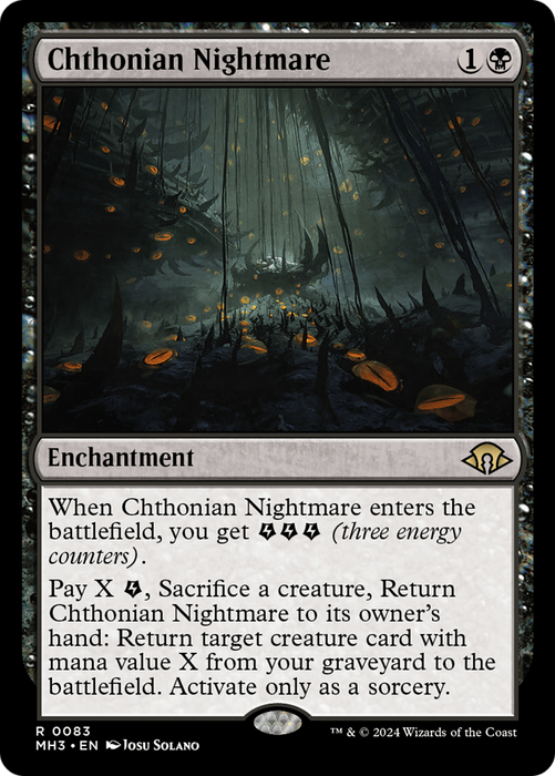 Chthonian Nightmare (MH3-083) - Modern Horizons 3 - for just $0.15! 