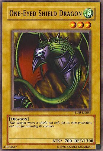One-Eyed Shield Dragon [LOB-EN087] Common - for just $1! 