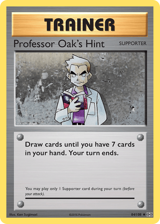 Professor Oak's Hint (84/108) [XY: Evolutions] - for just $0.10! 