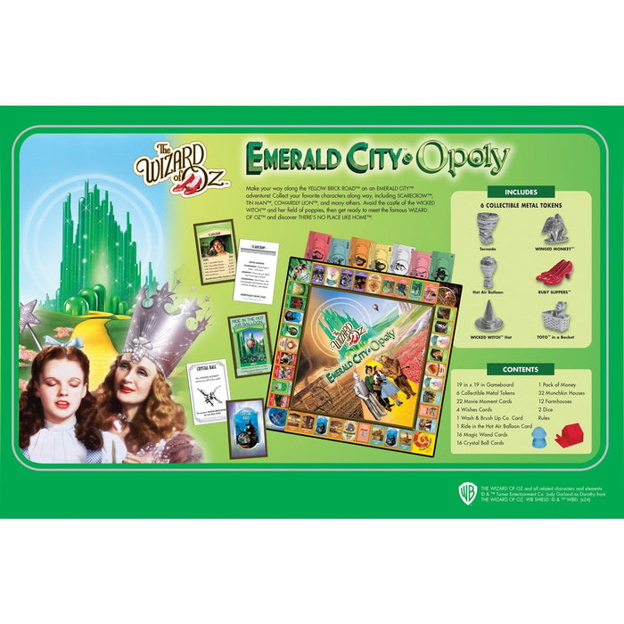 The Wizard of Oz Emerald City Opoly - for just $29.99! 