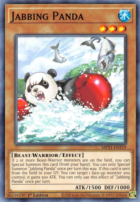 Jabbing Panda [MP21-EN219] Common - for just $0.10! 