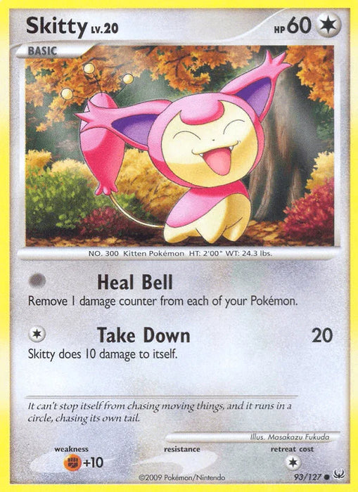Skitty (93/127) [Platinum: Base Set] - for just $0.25! 