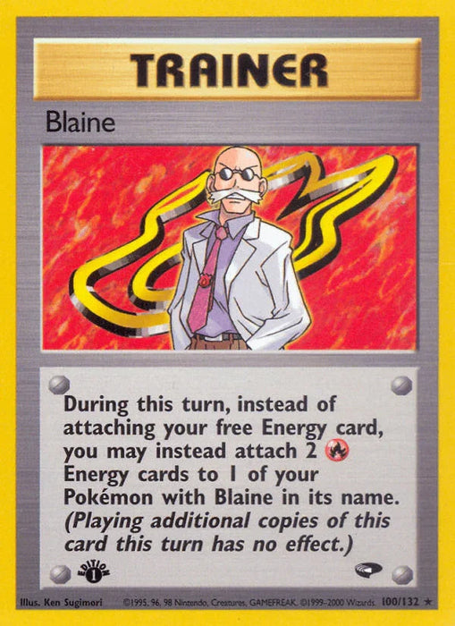 Blaine (100/132) [Gym Challenge 1st Edition] - for just $3! 