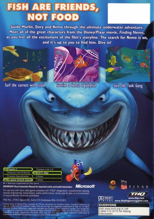 Disney Pixar: Finding Nemo — Xbox (XBOX) - for just $5.99! 