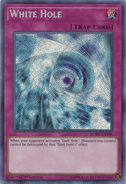 White Hole [LCKC-EN102] Secret Rare - for just $0.20! 
