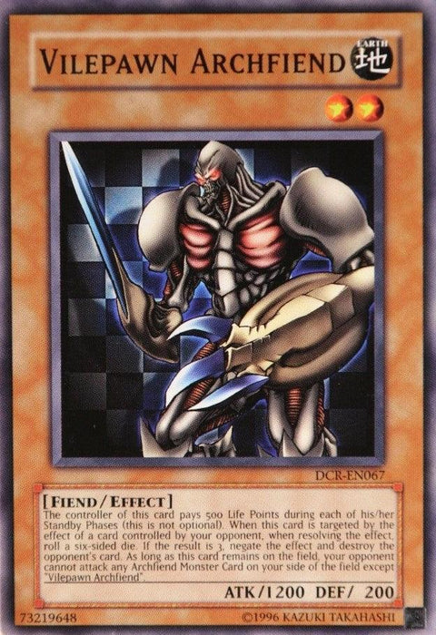 Vilepawn Archfiend [DCR-EN067] Common - for just $0.20! 