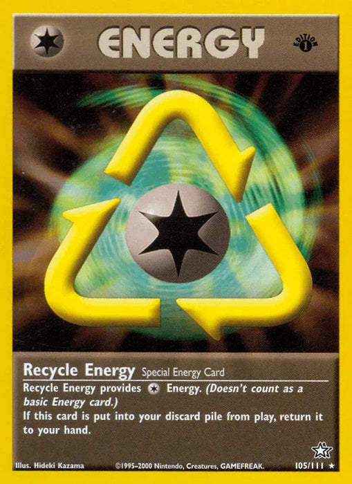 Recycle Energy (105/111) [Neo Genesis 1st Edition] - for just $2.40! 