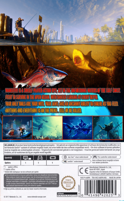Maneater – Nintendo Switch (NS) - for just $18.99! 