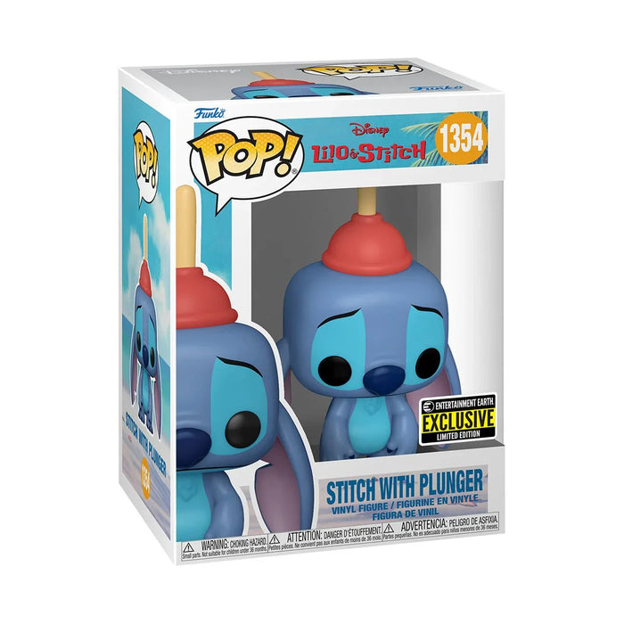 Funko Pop! Lilo & Stitch Stitch with Plunger - Entertainment Earth Exclusive - Premium  - Just $14.99! Shop now at Retro Gaming of Denver