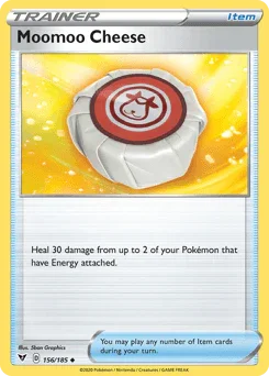 Moomoo Cheese (156/185) [Sword & Shield: Vivid Voltage] - for just $0.10! 
