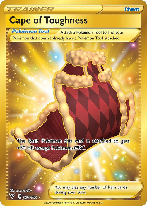 Cape of Toughness (200/185) [Sword & Shield: Vivid Voltage] - for just $1! 