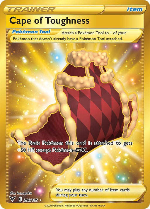 Cape of Toughness (200/185) [Sword & Shield: Vivid Voltage] - for just $1! 