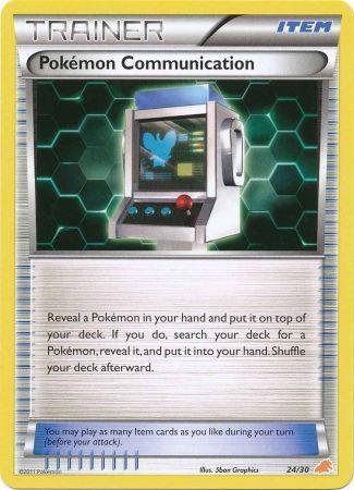 Pokemon Communication (24/30) [Black & White: Trainer Kit - Excadrill] - for just $0.10! 