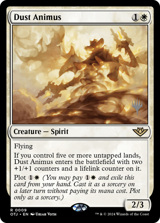 Dust Animus (PPOTJ-009) - Outlaws of Thunder Junction Promos - for just $0.12! 