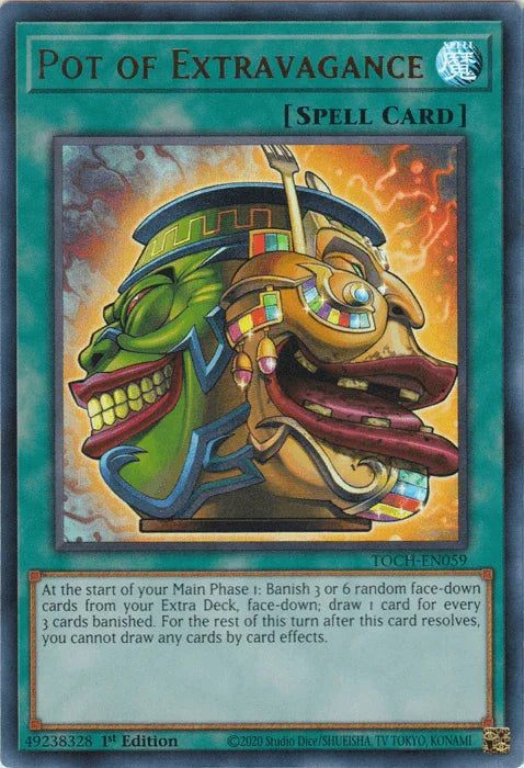 Pot of Extravagance [TOCH-EN059] Ultra Rare - for just $1! 