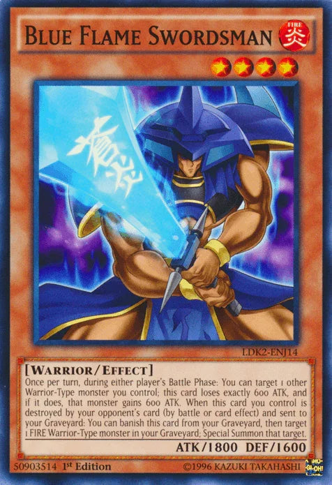 Blue Flame Swordsman [LDK2-ENJ14] Common - for just $0.10! 