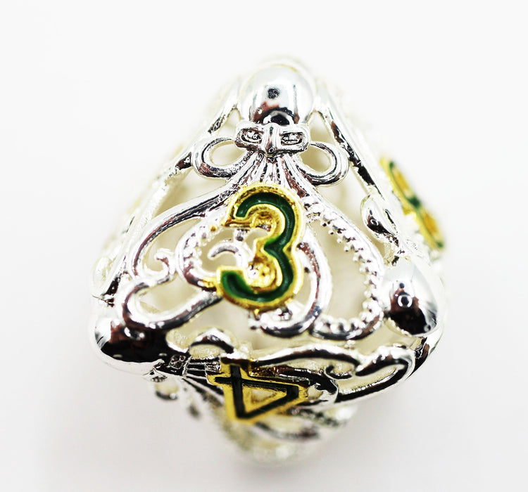 Mind Eater: Celestial - Hollow Metal RPG Dice Set - for just $69.99! 