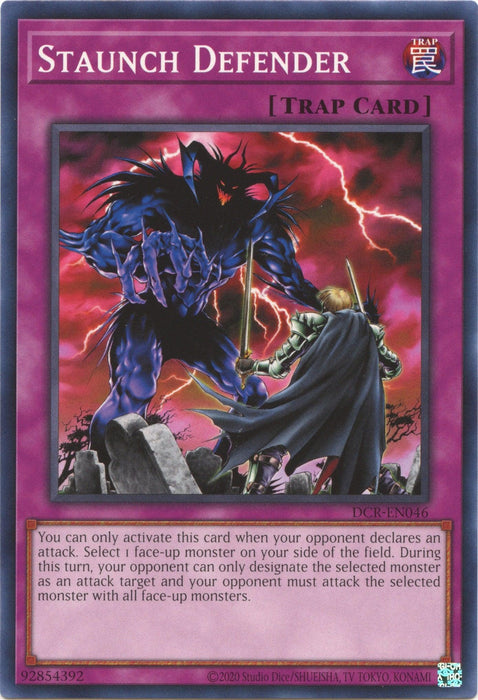 Staunch Defender (25th Anniversary) [DCR-EN046] Common - for just $0.15! 