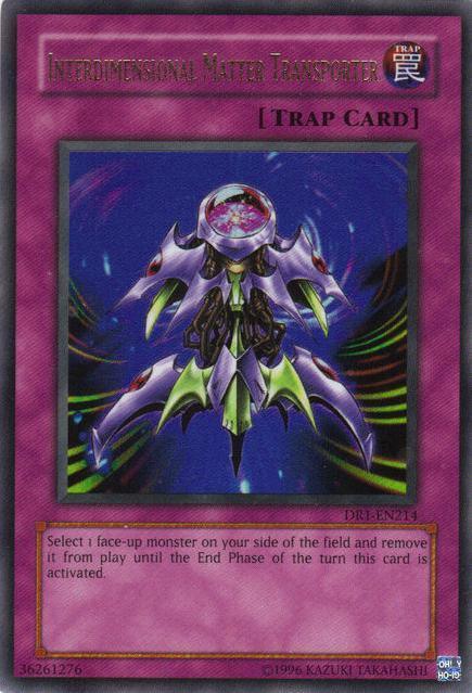 Interdimensional Matter Transporter [DR1-EN214] Ultra Rare - for just $0.75! 
