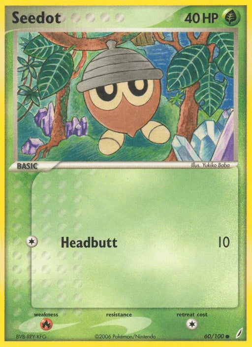 Seedot (60/100) [EX: Crystal Guardians] - for just $0.15! 