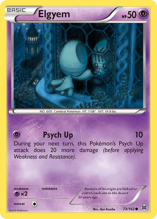 Elgyem (73/162) [XY: BREAKthrough] - for just $0.10! 