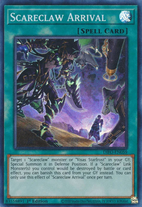 Scareclaw Arrival [DIFO-EN059] Super Rare - for just $0.10! 
