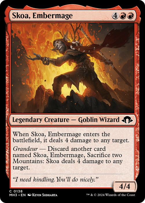 Skoa, Embermage (MH3-138) - Modern Horizons 3 - for just $0.01! 