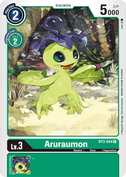 Aruraumon [BT3-044] [Release Special Booster Ver.1.5] - Just $0.09! Shop now at Retro Gaming of Denver