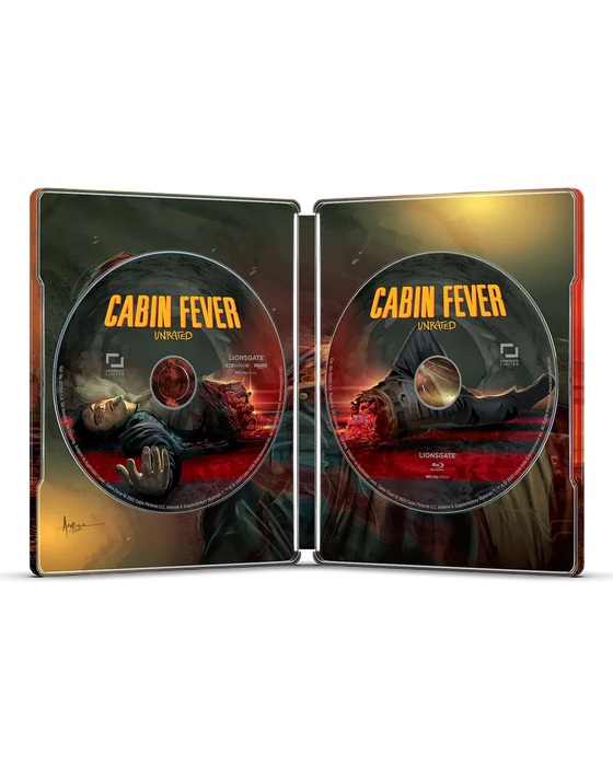 Cabin Fever - Limited Edition Steelbook (4K Ultra HD + Blu-ray + Digital) - for just $43.99! 