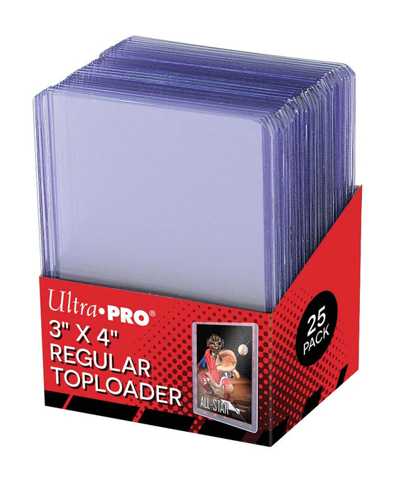 Ultra PRO: Toploader - 3" x 4" Clear Regular (25ct) - for just $3.25! 