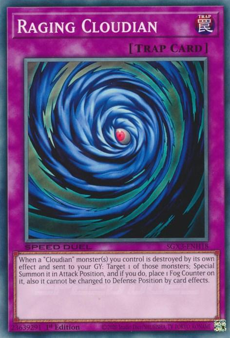 Raging Cloudian [SGX3-ENH18] Common - for just $0.10! 