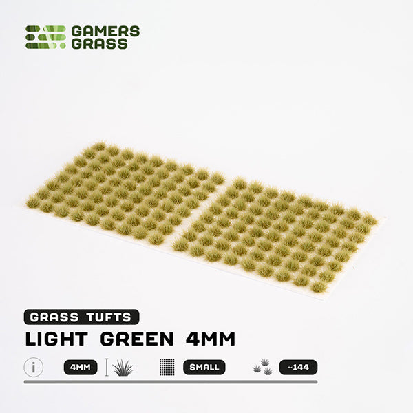 Gamers Grass Tufts: Light Green 4mm- Small - for just $8.99! 