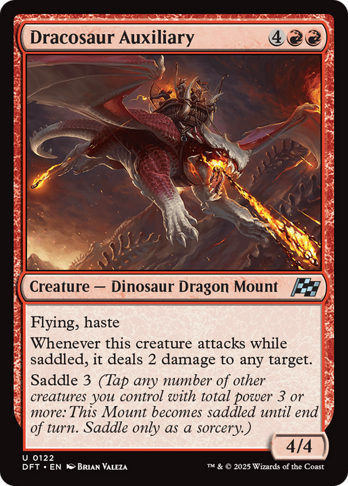 Dracosaur Auxiliary (DFT-122) - Aetherdrift Foil - for just $0.03! 