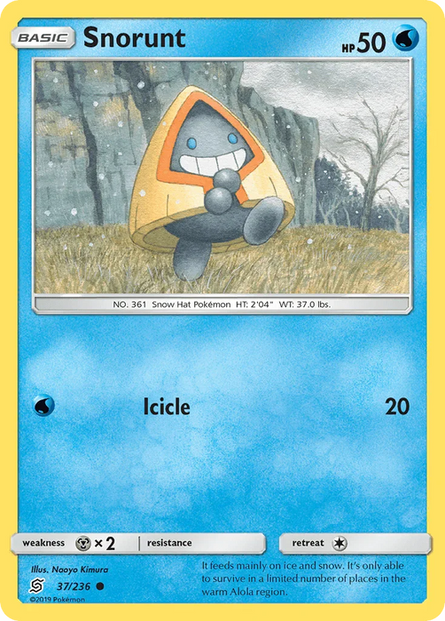 Snorunt (37/236) [Sun & Moon: Unified Minds] - for just $0.10! 
