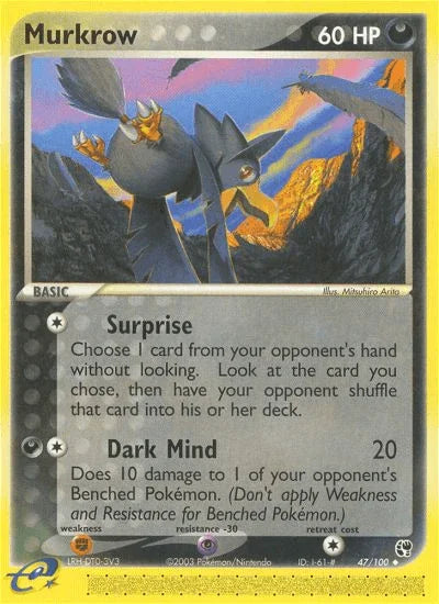 Murkrow (47/100) [EX: Sandstorm] - for just $0.90! 