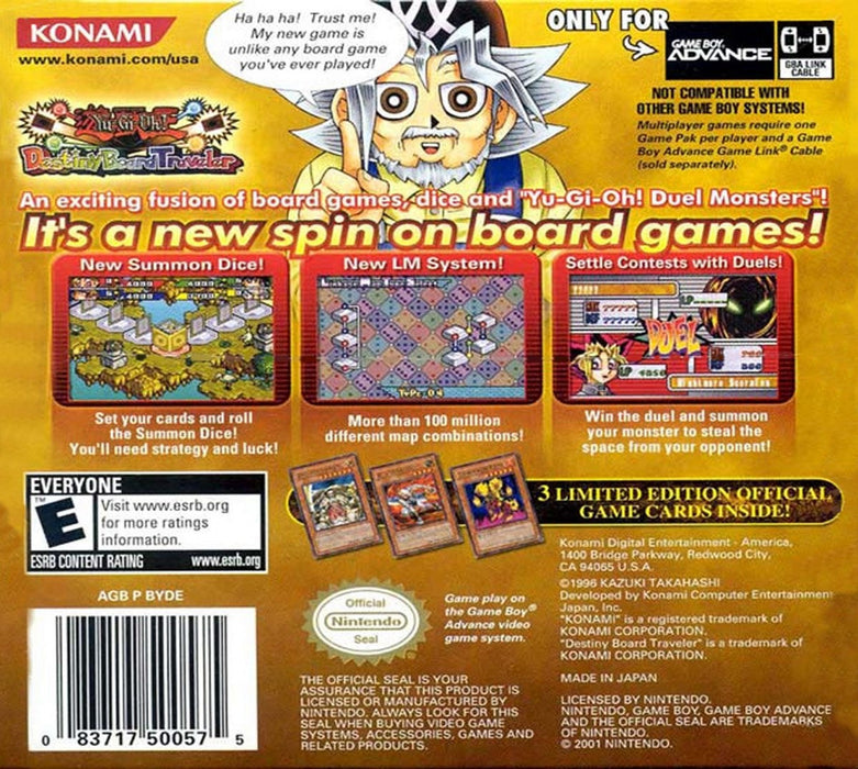 Yu-Gi-Oh!: Destiny Board Traveler – Game Boy Advance (GBA) - for just $7.99! 