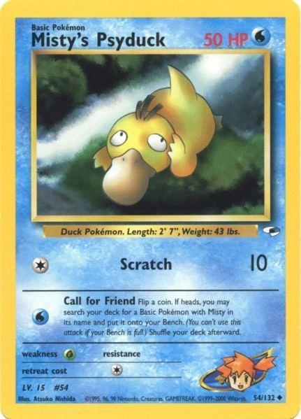 Misty's Psyduck (54/132) [Gym Heroes Unlimited] - for just $3.35! 