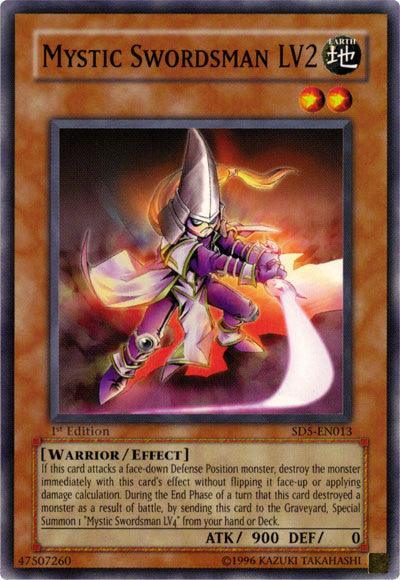 Mystic Swordsman LV2 [SD5-EN013] Common - for just $2.10! 