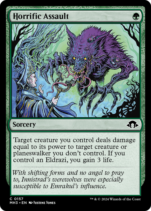 Horrific Assault (MH3-157) - Modern Horizons 3 - for just $0.04! 