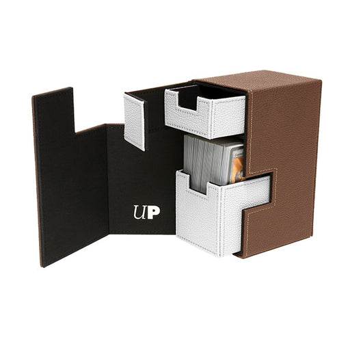 Ultra PRO: Deck Box - M2.1 (Brown / White) - for just $0! 