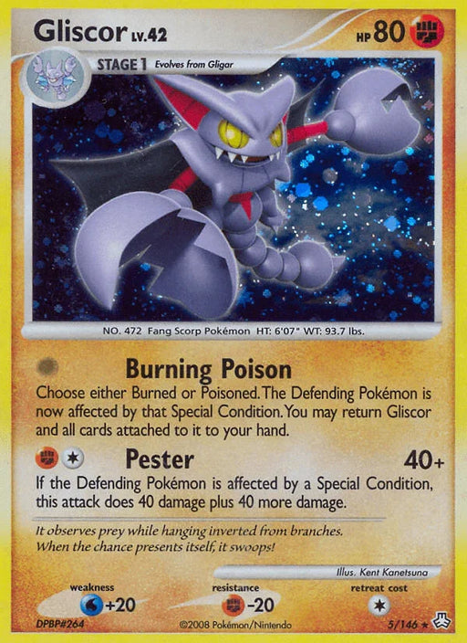 Gliscor (5/146) [Diamond & Pearl: Legends Awakened] - for just $3.60! 