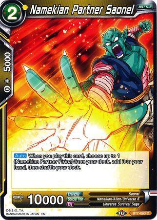 Namekian Partner Saonel (BT7-090) [Assault of the Saiyans] - for just $0.10! 